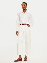 Tommy Hilfiger dámska biela košeľa - 34 (YCF)