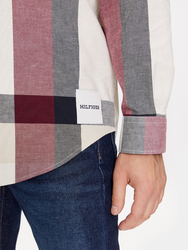 Tommy Hilfiger pánska kockovaná košeľa - XL (0QY)