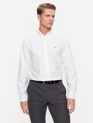 Tommy Hilfiger pánska biela košeľa - XL (YCF)