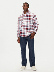 Tommy Hilfiger pánska kockovaná košeľa - M (0QJ)