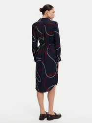 Tommy Hilfiger dámske tmavo modré šaty - 34 (0YH)