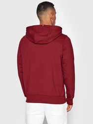 Tommy Hilfiger pánska vínová mikina 1985 Hoody - XL (XJS)