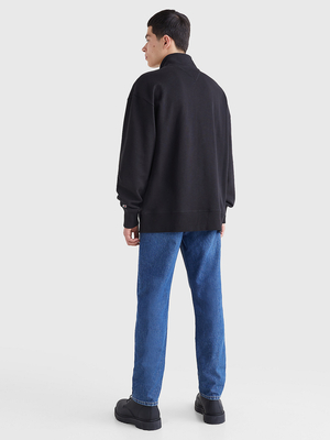 Tommy Jeans pánska čierna mikina - L (BDS)