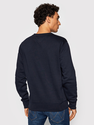 Tommy Hilfiger pánska tmavo modrá mikina Logo - S (DW5)