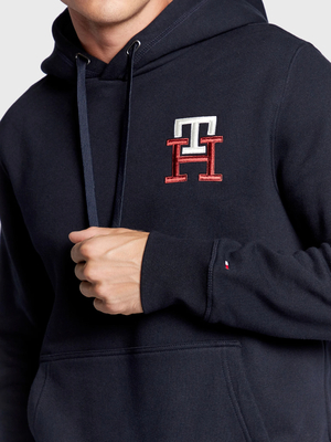 Tommy Hilfiger pánska tmavo modrá mikina - S (DW5)