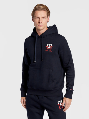 Tommy Hilfiger pánska tmavo modrá mikina - S (DW5)