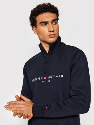 Tommy Hilfiger pánska tmavo modrá mikina - S (DW5)