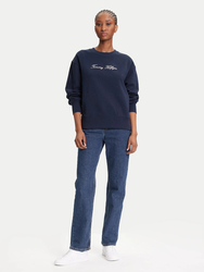 Tommy Hilfiger dámska tmavo modrá mikina - XS (C1G)