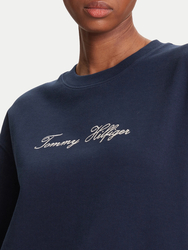 Tommy Hilfiger dámska tmavo modrá mikina - XS (C1G)