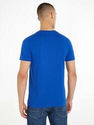 Tommy Hilfiger pánske modré tričko Monotype - M (C66)