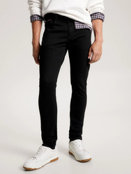 Tommy Hilfiger pánske čierne džínsy - 36/32 (1B6)