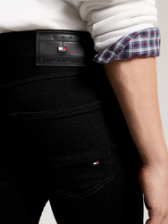 Tommy Hilfiger pánske čierne džínsy - 36/32 (1B6)