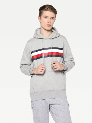 Tommy Hilfiger pánska šedá mikina - S (P91)