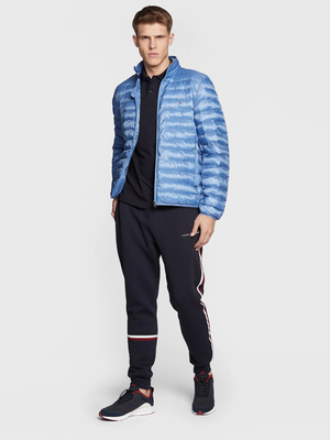 Tommy Hilfiger pánska modrá bunda - XXL (C35)