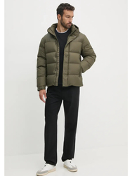 Tommy Hilfiger pánska khaki zelená bunda - L (RBN)