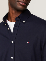 Tommy Hilfiger pánska tmavo modrá košeľa - XXL (DW5)