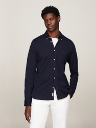 Tommy Hilfiger pánska tmavo modrá košeľa - XXL (DW5)