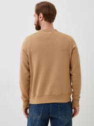 Tommy Hilfiger pánska béžová mikina - XXL (RBL)