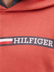 Tommy Hilfiger pánska červená mikina - L (XM0)