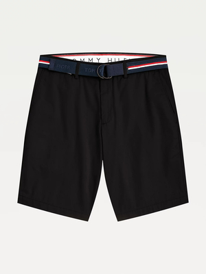 Tommy Hilfiger pánske čierne šortky Brooklyn - 32/NI (BDS)