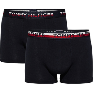 Tommy Hilfiger pánske čierne boxerky 2pack - S (990)