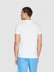 Tommy Hilfiger pánske biele tričko - M (YBR)