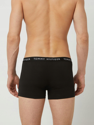 Tommy Hilfiger pánske čierne boxerky 3 pack - M (0VI)