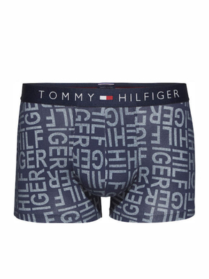 Tommy Hilfiger pánske tmavomodré boxerky - S (416)