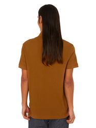 Tommy Hilfiger pánske hnedé polo tričko - L (GWJ)