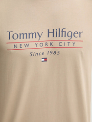 Tommy Hilfiger pánske béžové tričko - L (RBT)