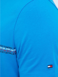 Tommy Hilfiger pánske modré tričko - L (CZU)