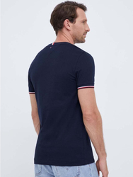 Tommy Hilfiger pánske tmavo modré tričko - L (DW5)