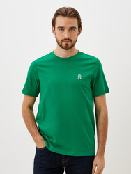 Tommy Hilfiger pánske zelené tričko - M (L4B)