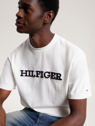 Tommy Hilfiger pánske biele tričko - XL (YBH)