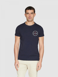 Tommy Hilfiger pánske tmavo modré tričko - XL (DW5)
