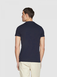 Tommy Hilfiger pánske tmavo modré tričko - XL (DW5)