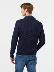 Tommy Hilfiger pánsky tmavomodrý sveter - XXL (DW5)