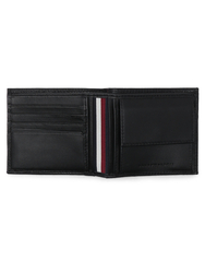 Tommy Hilfiger pánska čierna kožená peňaženka - OS (BDS)