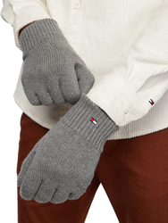Tommy Hilfiger pánske šedé rukavice - OS (P03)