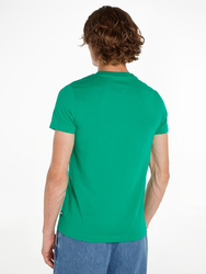 Tommy Hilfiger pánske zelené tričko  - M (L4B)