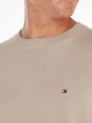 Tommy Hilfiger pánsky béžový sveter - S (AEG)