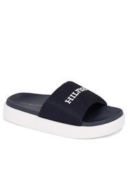 Tommy Hilfiger dámske tmavo modré šľapky - 37 (DW6)