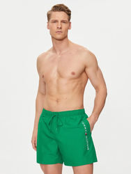 Tommy Hilfiger pánske zelené plavky - L (L4B)