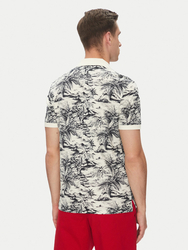 Tommy Hilfiger pánska béžová polo košeľa - S (0K4)
