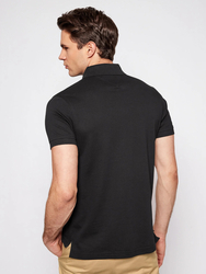 Tommy Hilfiger pánske čierne polo tričko - L (BDS)