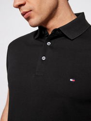 Tommy Hilfiger pánske čierne polo tričko - XXXL (BDS)