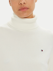 Tommy Hilfiger dámsky krémový rolák - M (Z00)