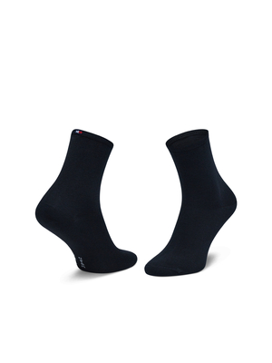 Tommy Hilfiger dámske tmavomodré ponožky 2 pack - 35 (002)