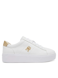 Tommy Hilfiger dámske biele tenisky - 36 (YBS)