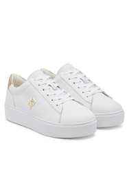 Tommy Hilfiger dámske biele tenisky - 36 (YBS)